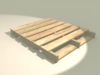 On the pallet again.