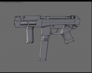 Wireframe of the Spectre M4