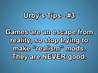 Tips for modders everywhere.