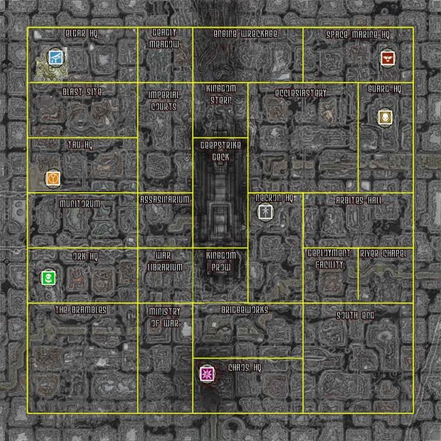 D.O.W. Kingdom Campaign Map