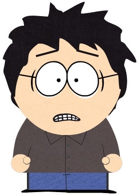 Me as a South Park Character(Long hair)