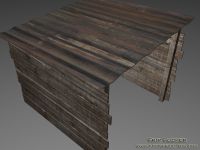 Wooden Shed Rusty