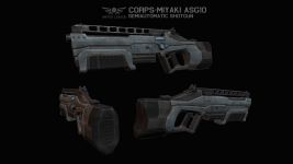 ULA Corps-Miyaki ASG10 Semiautomatic Shotgun