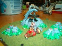 Nid terrain side view