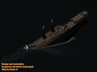 Titanic Sinking Animation