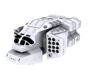 Turanic Raiders corvette remake