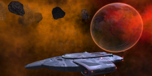 The USS Defiant in Ajilon