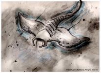 Flying Manta Ray.