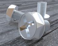 some screws