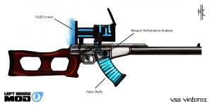 Left Behind Mod Vintorez Recon Rifle