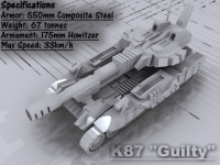 K87 "Guilty" Howitzer