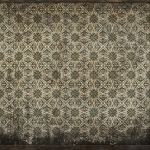 Wallpapered wall