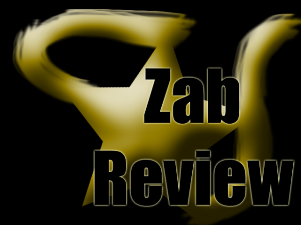 Logo for "Zab Review"