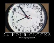 Clock work.