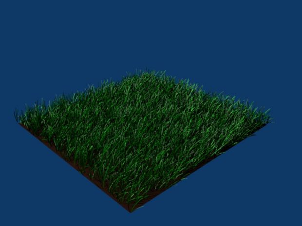 Particle Grass