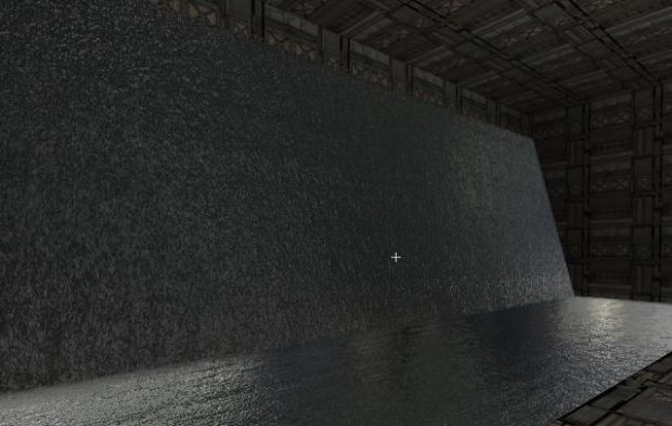 Water Running Down Walls Test