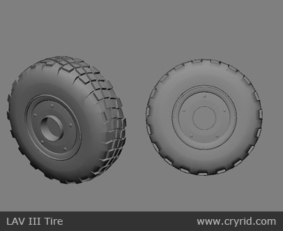 LAV III  Tire