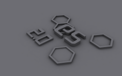 3D logo of the Electrosphere.info