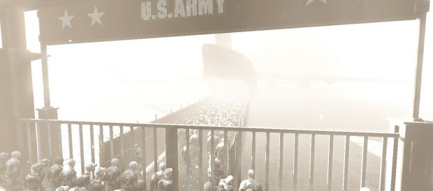 A big line