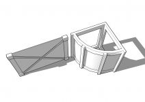 elevator case model