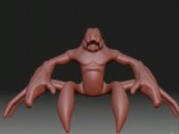 The Grayshot monster in 3D