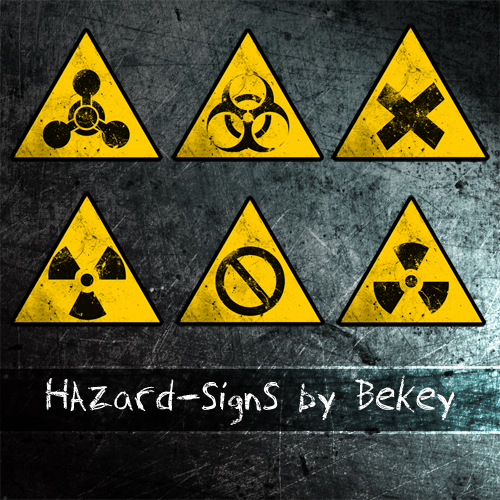 Free Hazard Signs