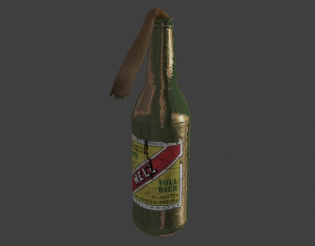 Molotov bottle model