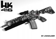 HK 416 camo