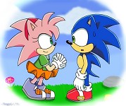 Sonic(and Headache puppy)