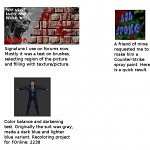 Working with GIMP - some stuff I made
