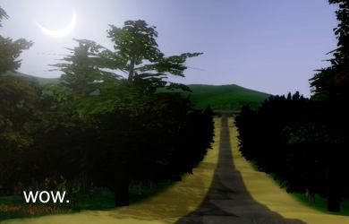 The long dusty northern road
