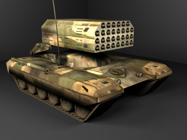 Buratino Artillery unit