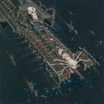 Ships and a tank
