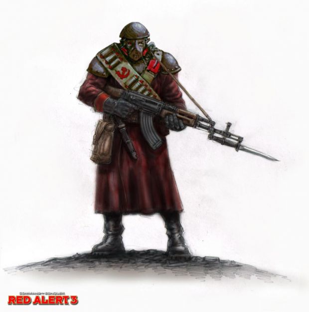 RA2-like soviet conscript for RA3 :)