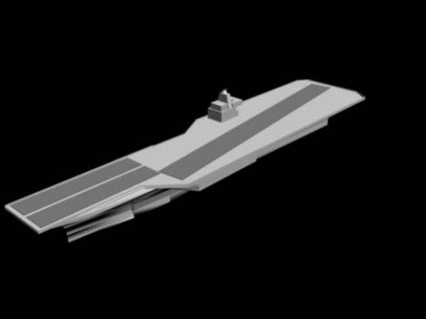 My incpomplete aircraft carrier