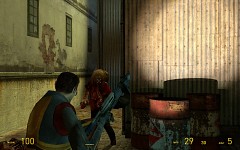 Third-person aim mode