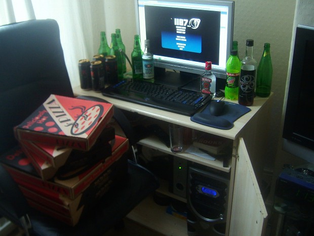 A productive weekend in the...
