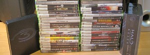 My video game collection (xbox)