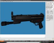 mp5 sd, torch light and standard grip