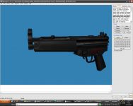 mp5 sd, torch light and standard grip