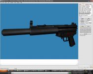 mp5 sd, torch light and standard grip
