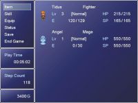 Dark Blade Menu Testing