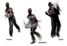 The Psycho poses
