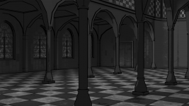 Black Rock Shooter like scene