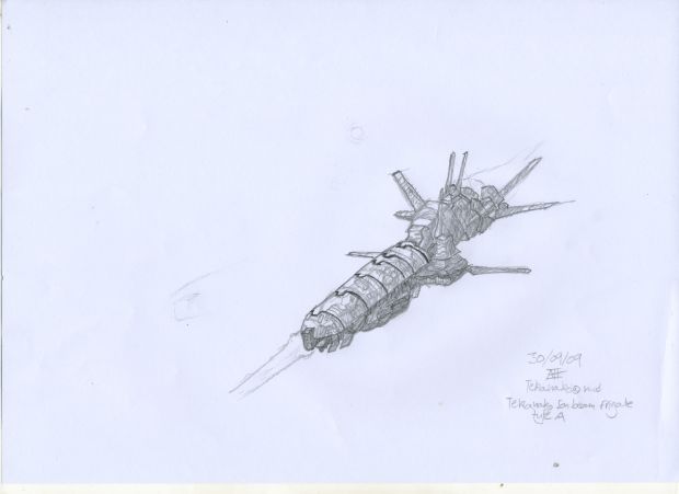Tekanako Ion Frigate Sketch