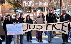 protesting Exclusionary Zone