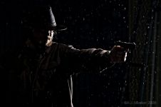 a Film Noir gunshot!