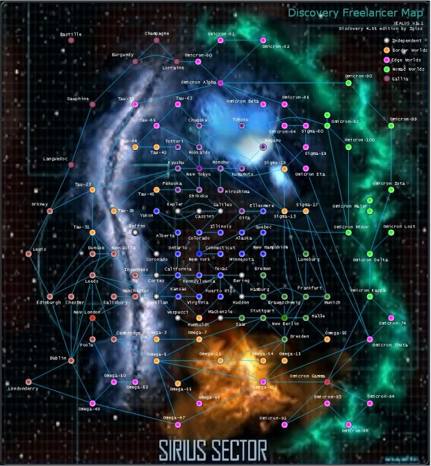 Freelancer Discovery map