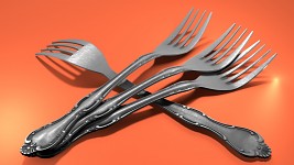 fork render made in ... Blender :D