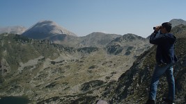 Making an observation of the area